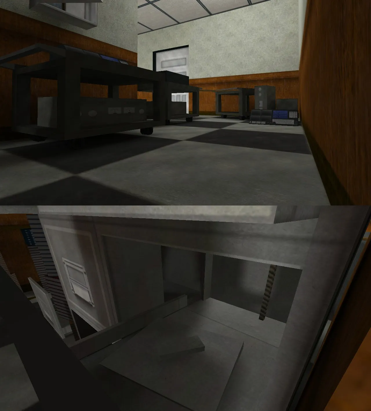 Карта de_rats_signal_office для CS 1.6: Тактические возможности и детали — скриншот 8