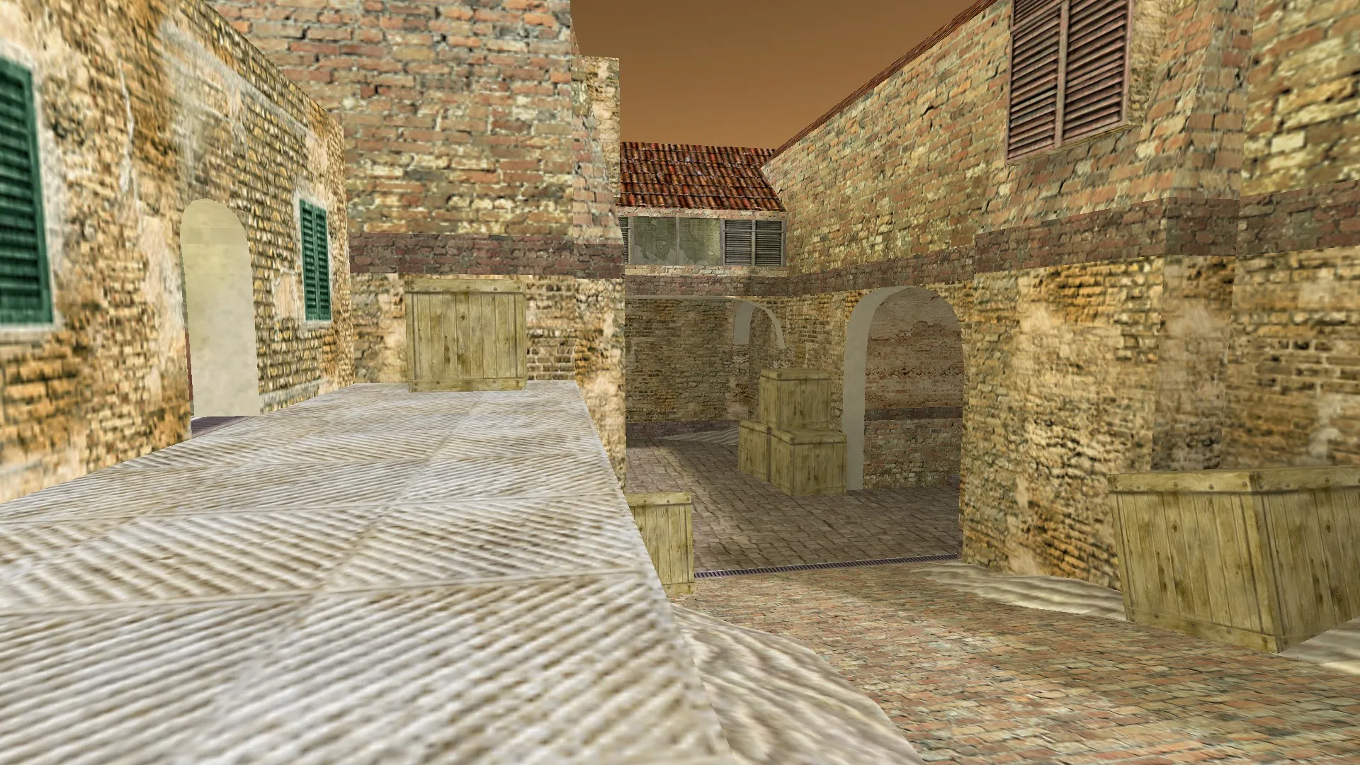 Скачать de_clan3_heat — DE карта для CS 1.6: точки, маршруты, .nav, баланс сторон и оптимизация - Скриншот