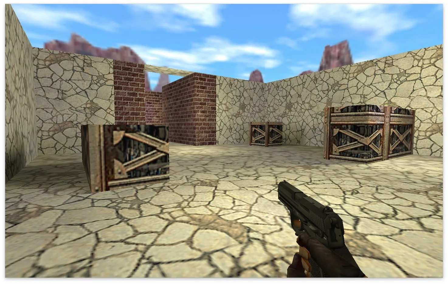 Скачать Карта de_obstacle для CS 1.6 - тактические возможности и баланс - Скриншот