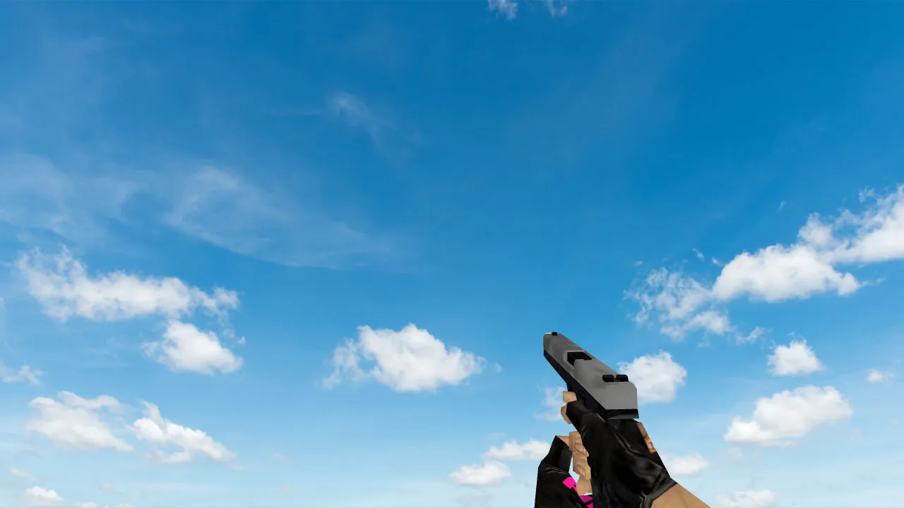 Скачать Модель «Default Glock White Skin» для CS 1.6 - Скачай сейчас - Скриншот