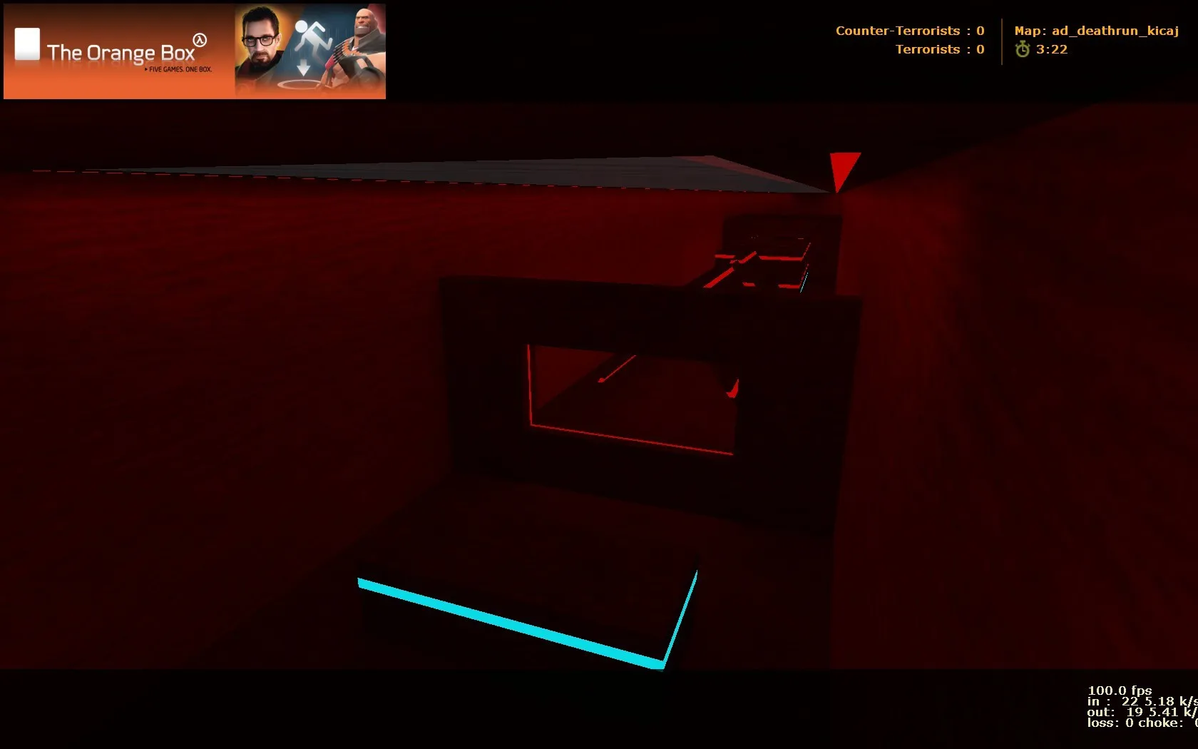 Скачать deathrun_ad_kicaj для CS 1.6: тактики за Т и КТ, точки, .nav, оптимизация и запуск без риска - Скриншот