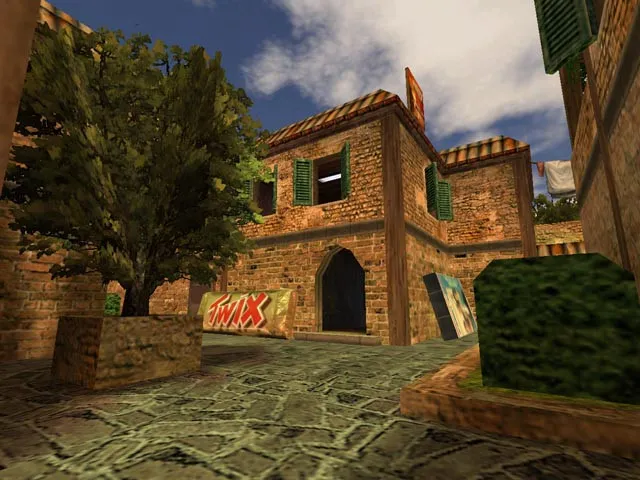 Скачать Карта de_seldomever для CS 1.6: Тактические особенности и оптимизация - Скриншот