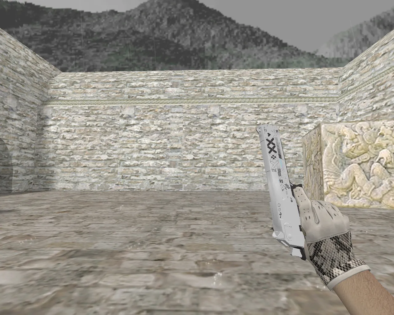Скачать Deagle «Поток информации» для CS 1.6 - Уникальный скин - Скриншот