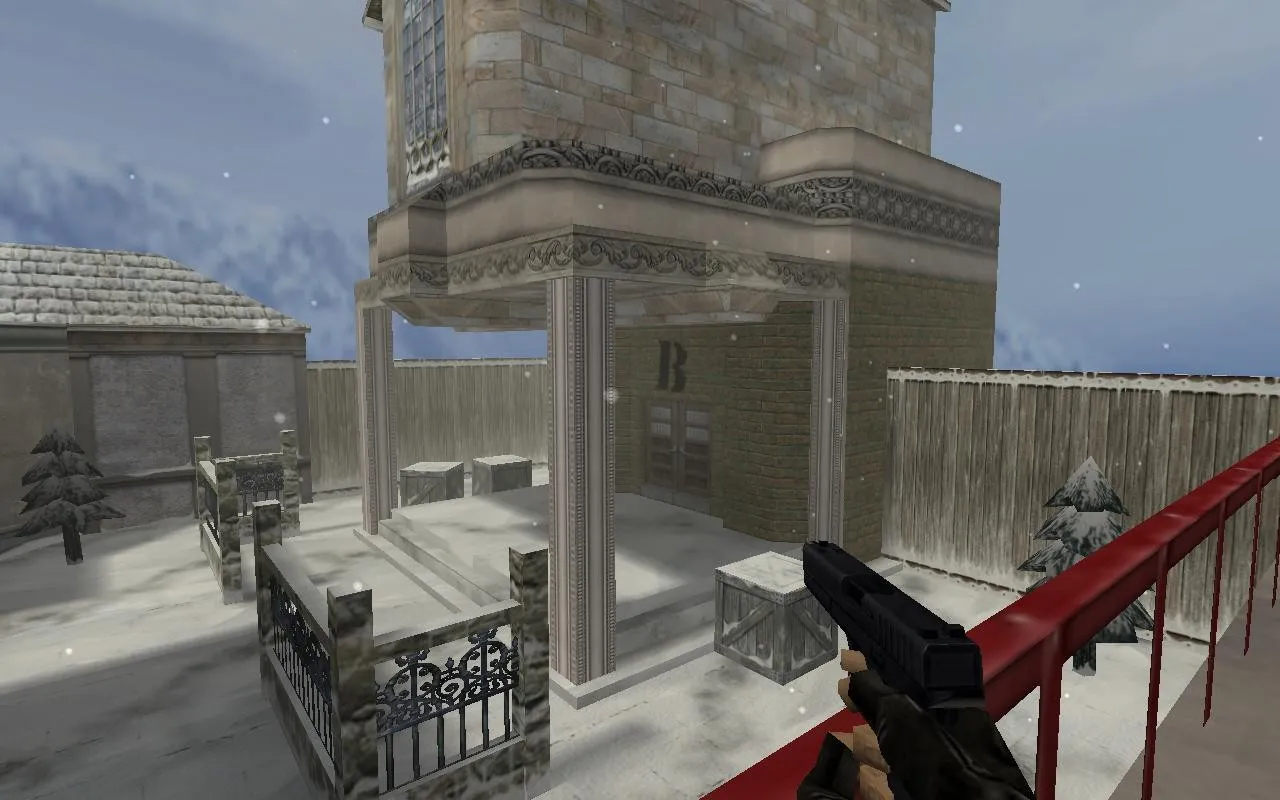 Скачать Карта de_snowstyle для CS 1.6 - Полное описание и особенности - Скриншот