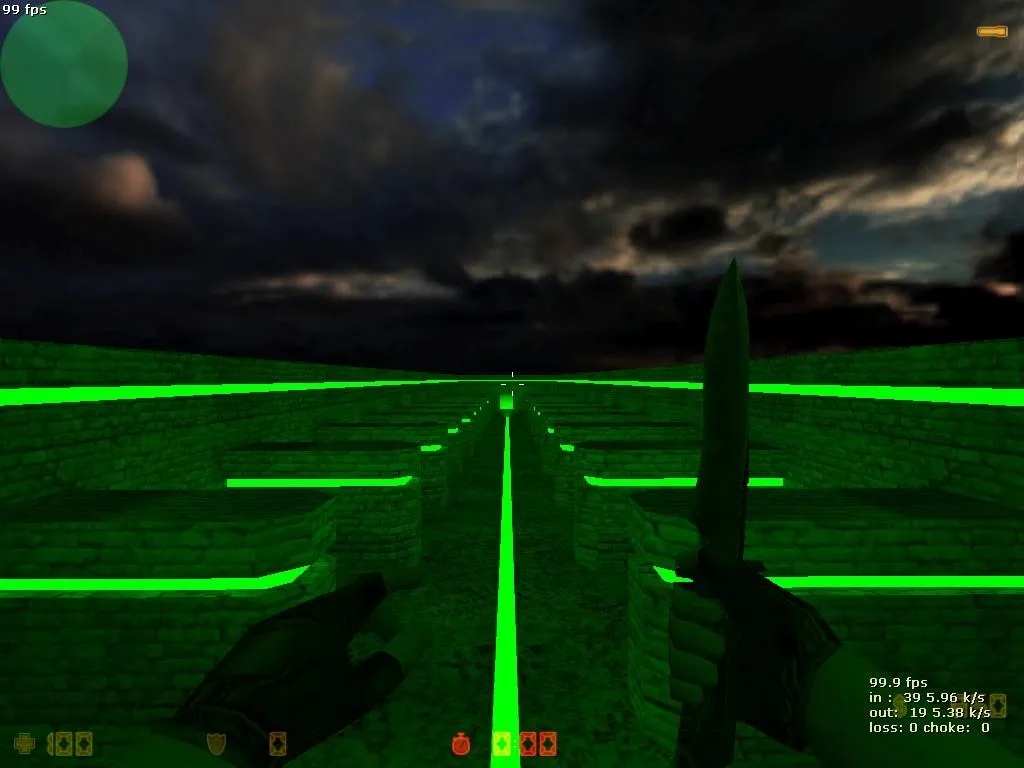 deathrun_green_h2_final для CS 1.6: карта deathrun, раунды, точки, .nav и оптимизация для стабильного онлайна — скриншот 4