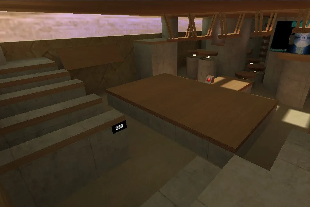Скачать Карта deathrun_standy для CS 1.6: баланс сторон, точки, .nav для ботов и оптимизация - Скриншот