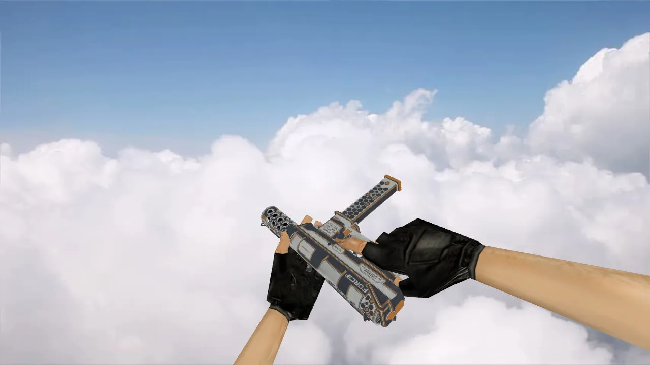 Скачать Модель TEC-9 Force Orange для CS 1.6: скачать и установить - Скриншот