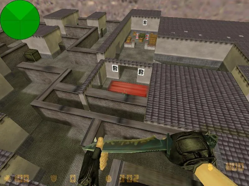 Скачать Карта de_csgamers для CS 1.6: гайды, точки, .nav для ботов, баланс сторон и оптимизация - Скриншот