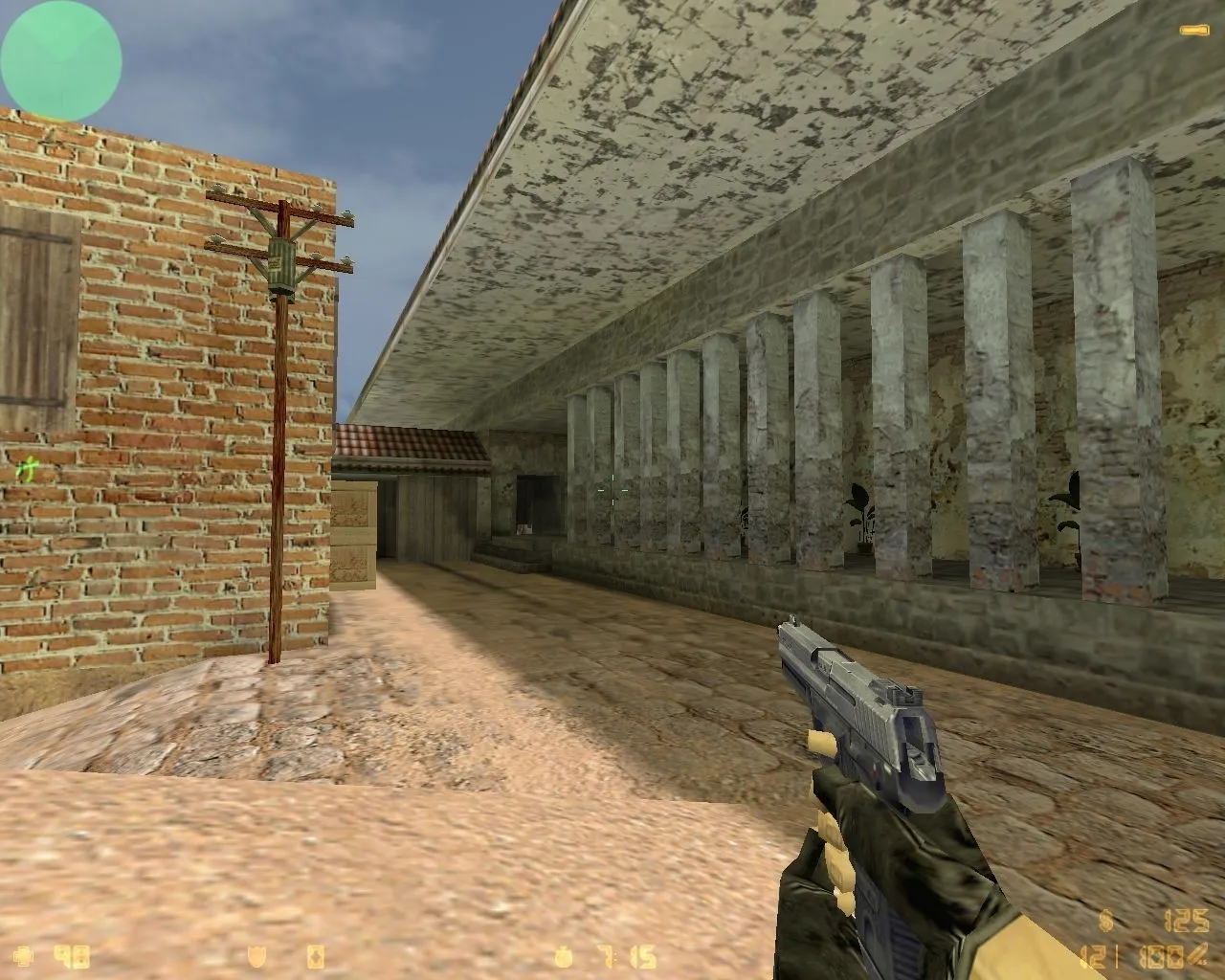 Скачать de_hayden для CS 1.6: баланс сторон, точки, .nav и оптимизация карты - Скриншот
