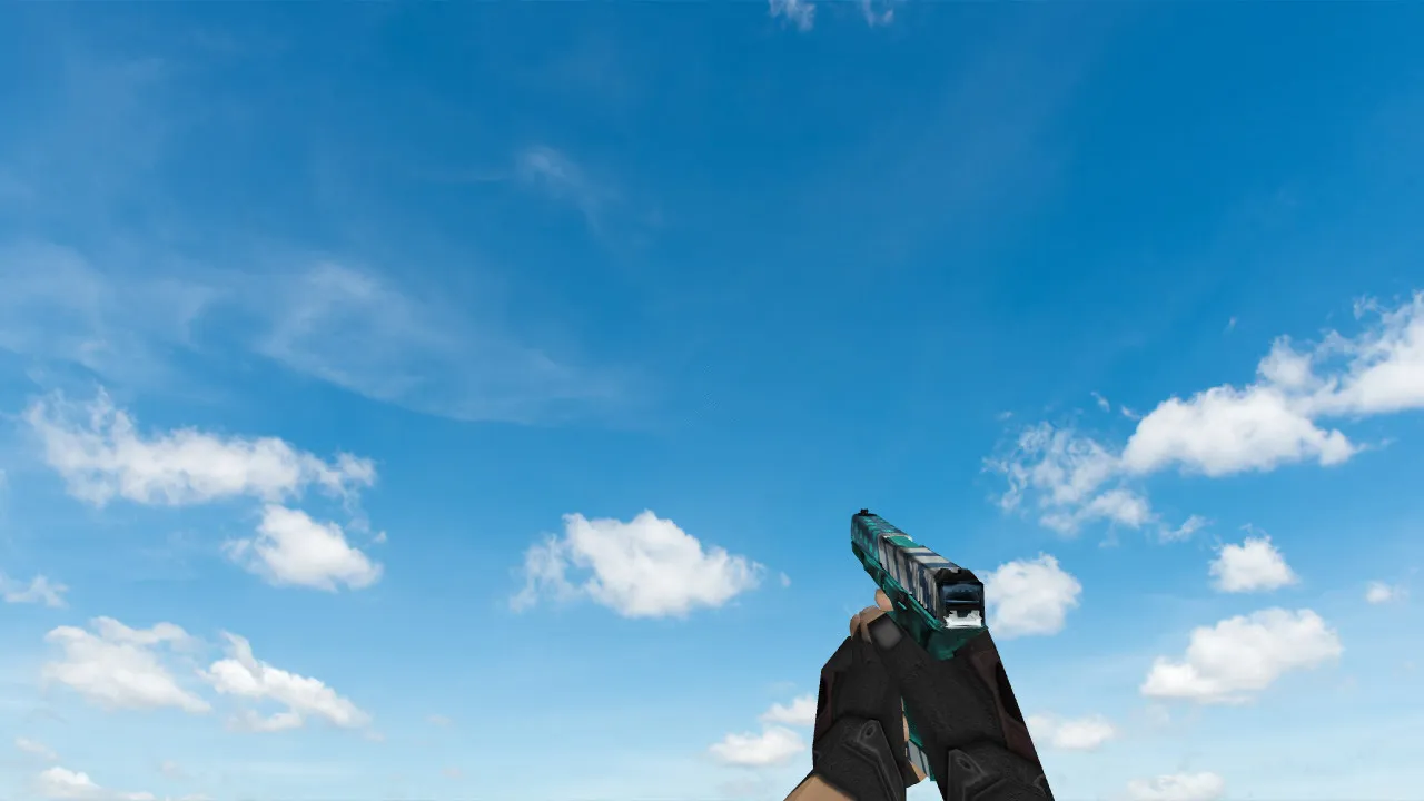 Скачать Модель Glock 55 Custom для CS 1.6 - Качественная замена - Скриншот