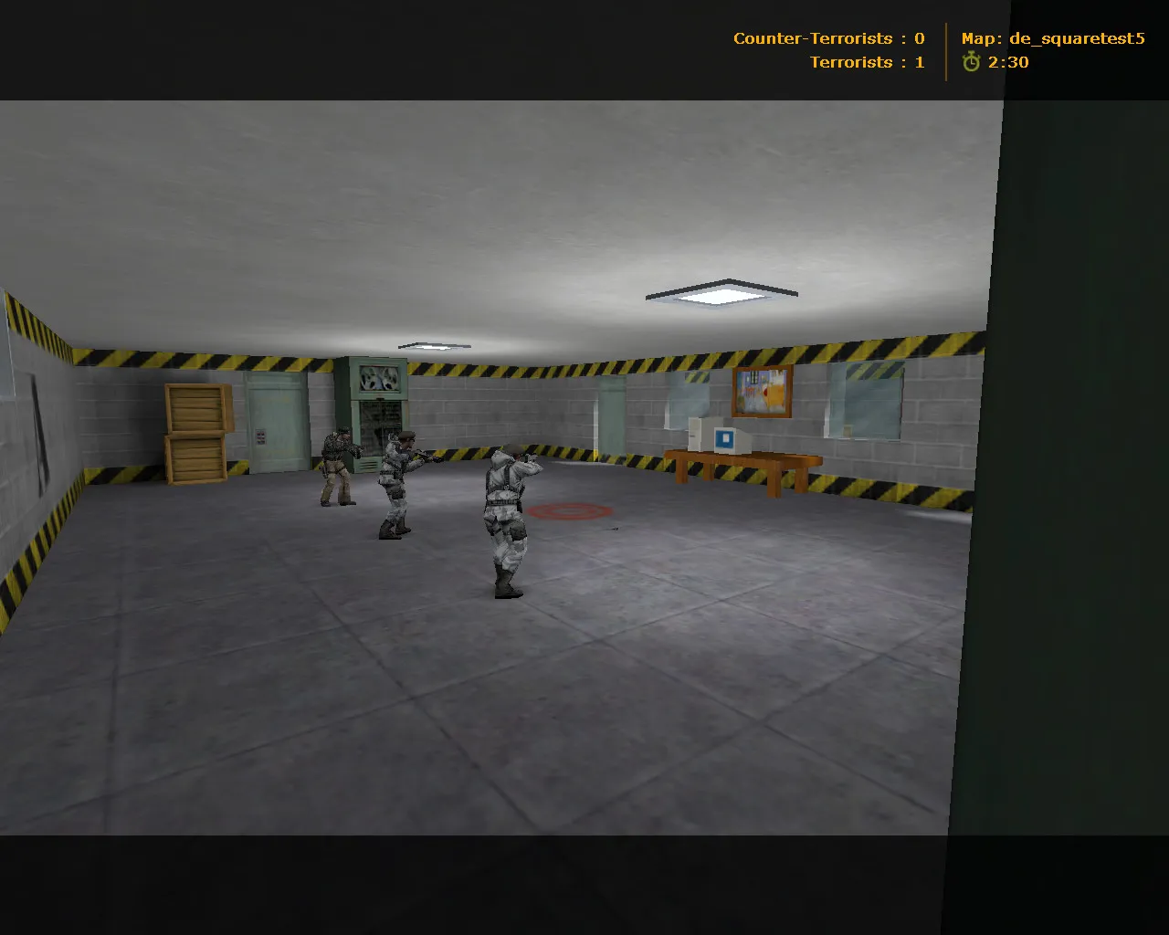 Карта de_squaretest5 для Counter-Strike 1.6: тактика и особенности — скриншот 10