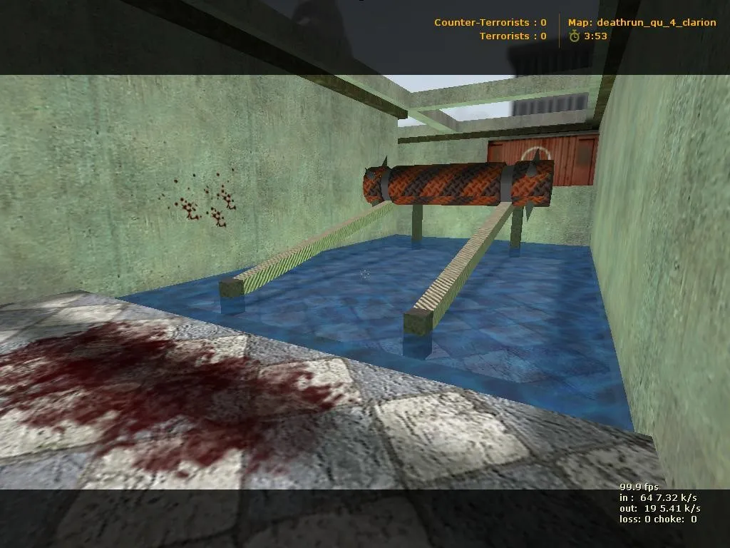 deathrun_qu_4_clarion для CS 1.6: правила, тактика за Т и КТ, точки, оптимизация и .nav — скриншот 7