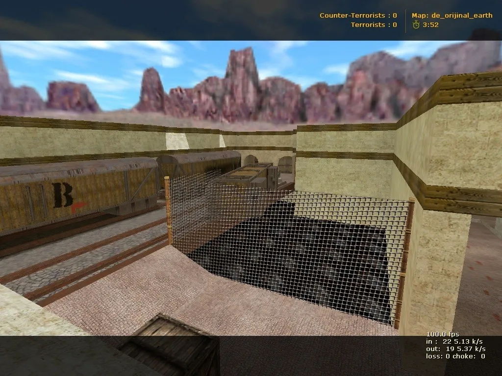 Карта de_orijinal_earth для CS 1.6 - Особенности и Тактики — скриншот 6