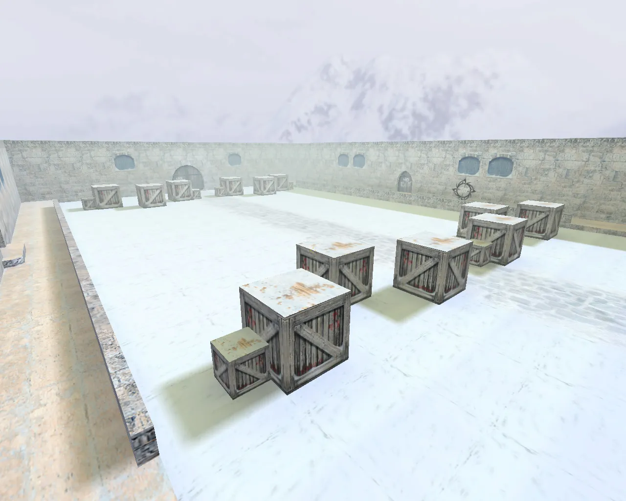Скачать Карта awp_winterdust для CS 1.6: точки, маршруты, .nav для ботов и оптимизация - Скриншот