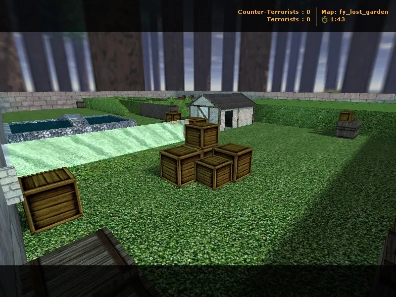 Скачать Карта de_lost_garden для CS 1.6: Тактические особенности и баланс - Скриншот