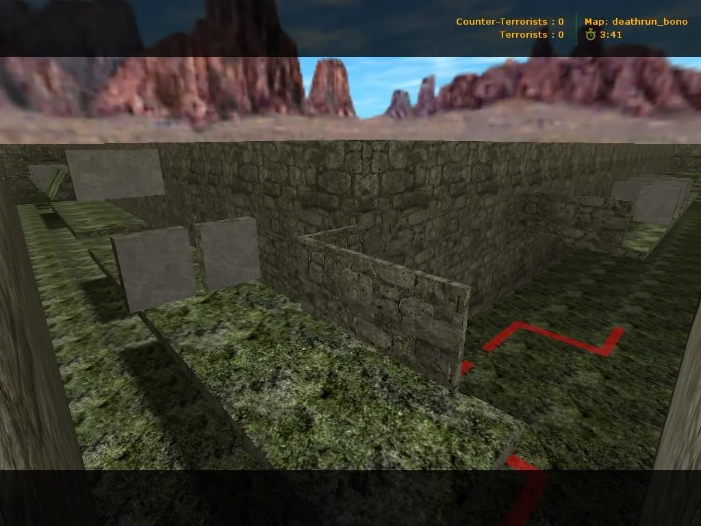 Скачать Карта deathrun_bono для CS 1.6: тактика, точки, .nav, оптимизация и настройка сервера - Скриншот