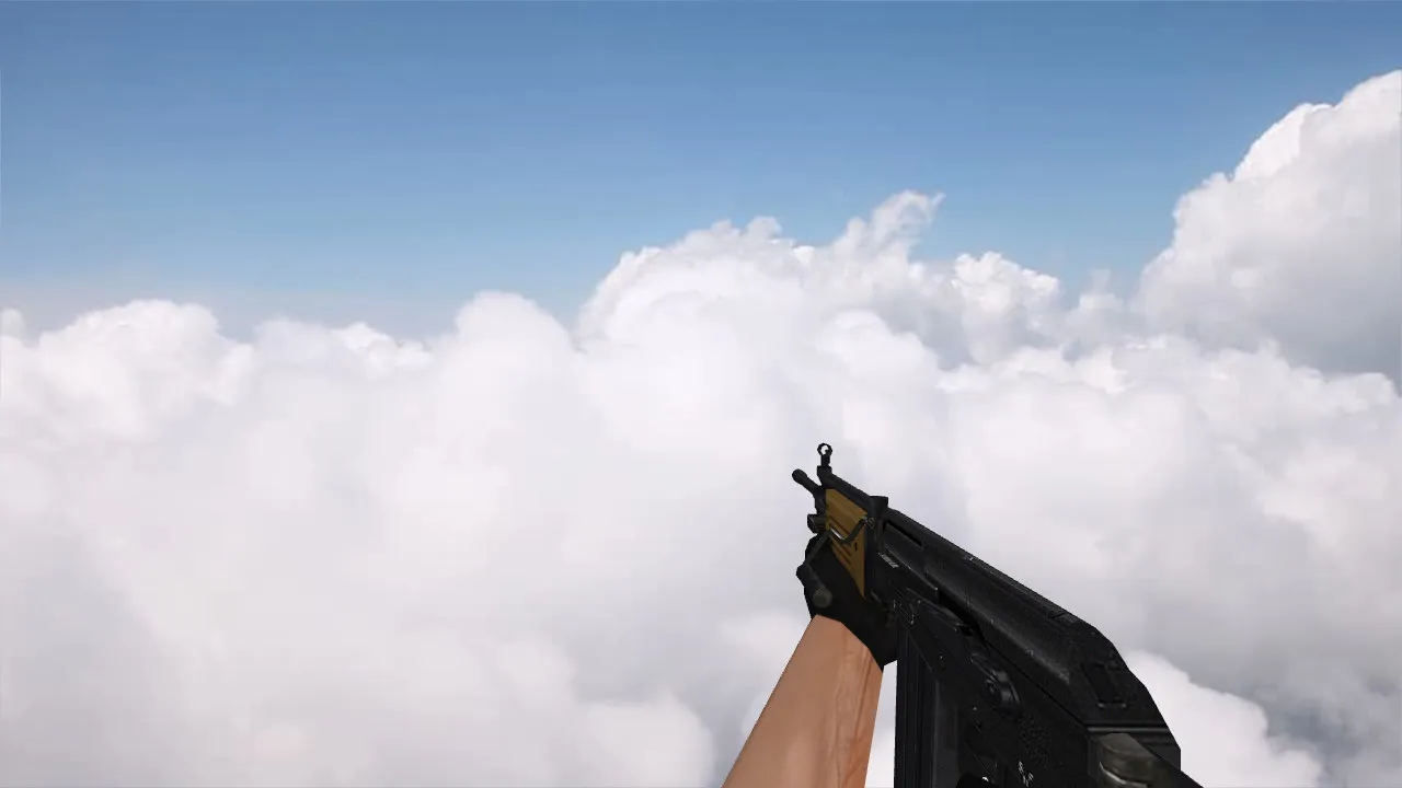 HD пак моделей оружия для CS 1.6: v_ п_, w_ модели, звуки, анимация осмотра и качество текстур — скриншот 11