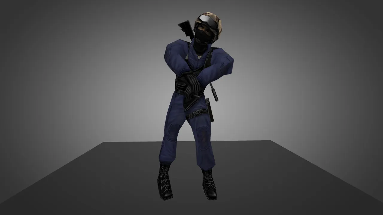 Скачать Модель «Gsg9 Gangnam style» для CS 1.6 - Уникальный скин для игроков - Скриншот