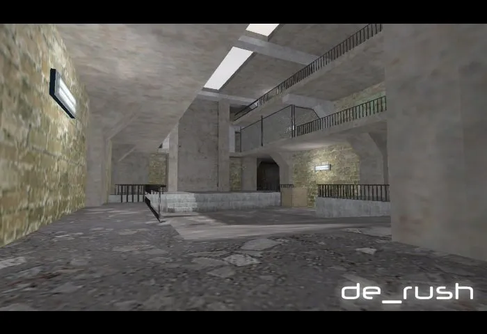 Карта de_rush_rc1 для CS 1.6: Тактики и особенности — скриншот 2