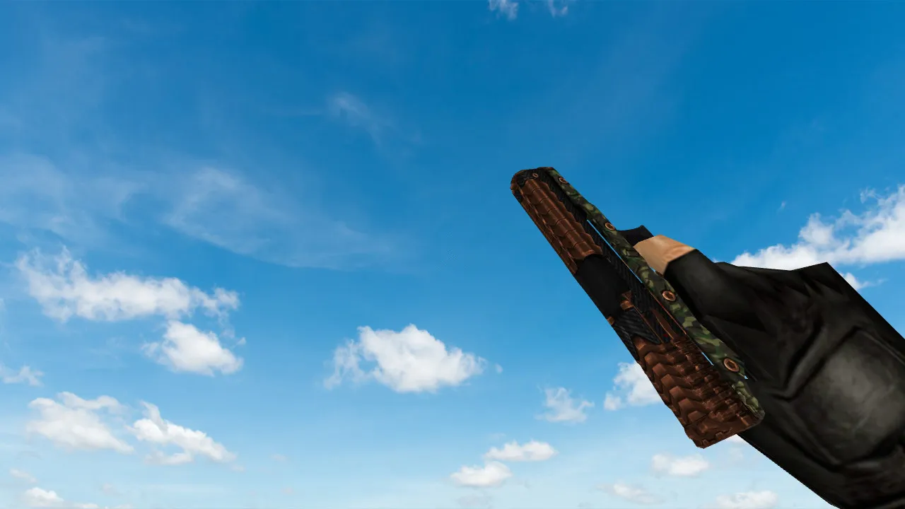Скачать Модель Glock Abrams для CS 1.6 - Идеальное оружие для геймеров - Скриншот