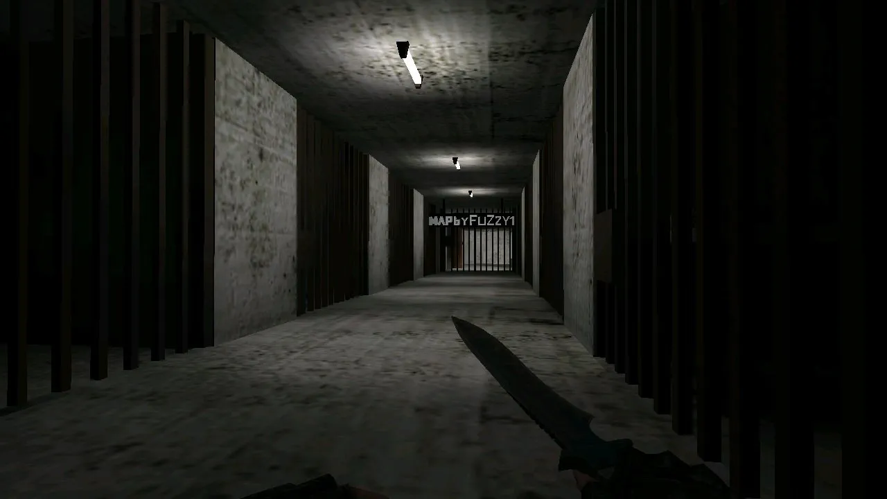 Скачать deathrun_alcatraz для CS 1.6: карта deathrun, тактические точки, .nav для ботов и оптимизация - Скриншот