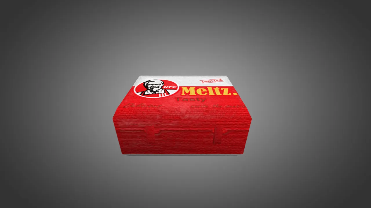 Скачать Модель «KFC LunchBox Defuse Kit» (v_, p_, w_) для CS 1.6: звуки, анимация осмотра, текстуры - Скриншот