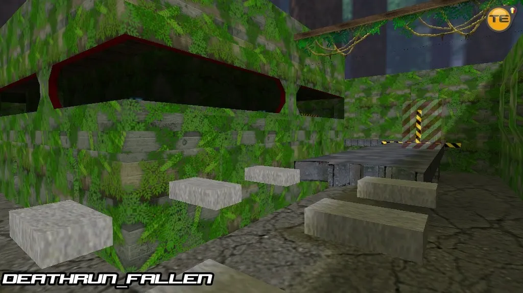 deathrun_fallen для CS 1.6: тактика за Т и КТ, точки, .nav, оптимизация и настройка ботов — скриншот 1