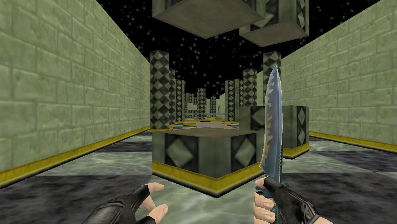 Скачать deathrun_ultra карта для CS 1.6: точки, .nav для ботов, оптимизация wpoly/epoly - Скриншот