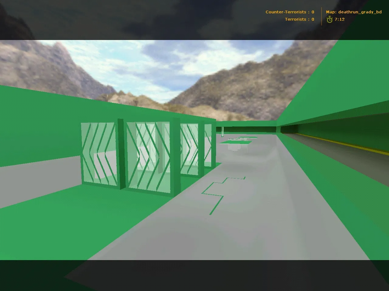 Скачать deathrun_grady_bd для CS 1.6: карта Deathrun, точки, проходы, оптимизация и настройка ботов - Скриншот
