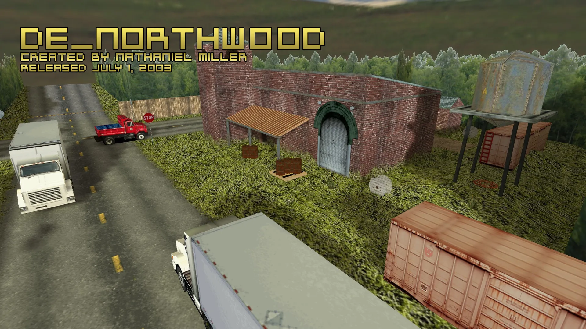 Карта de_northwood для CS 1.6 – Тактика, баланс и оптимизация — скриншот 10