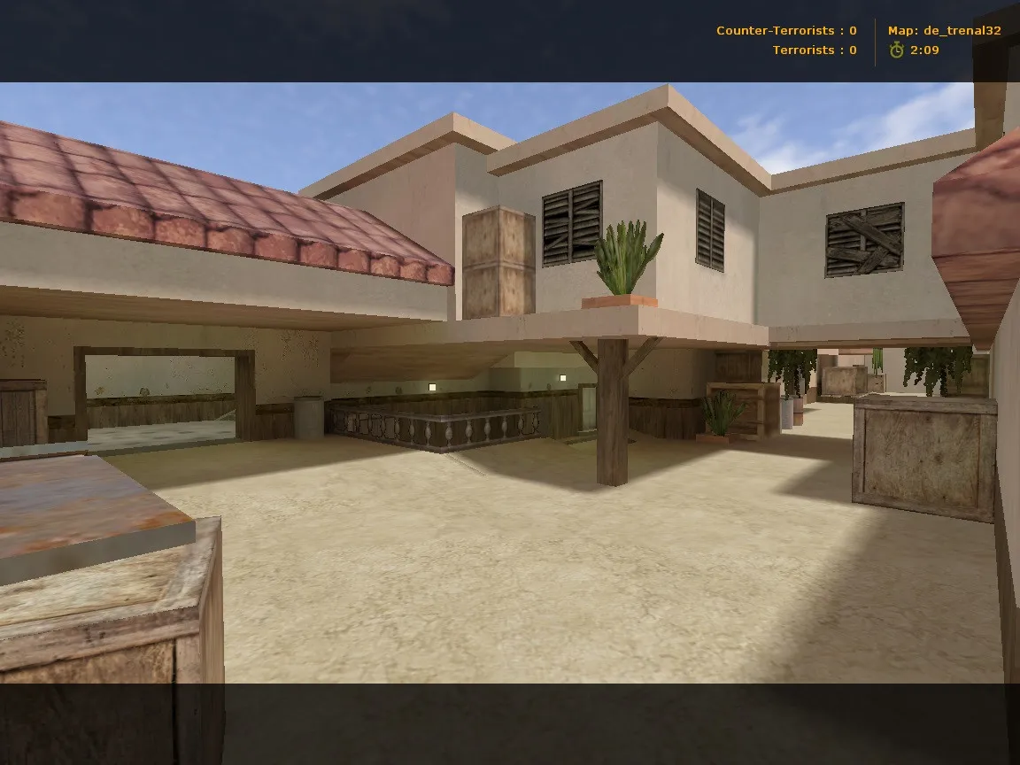 Карта de_trenal32 для CS 1.6: Тактика и стратегии — скриншот 10