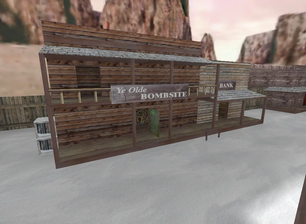 Скачать Карта de_westwood_snow для CS 1.6: обзор, тактики и оптимизация - Скриншот