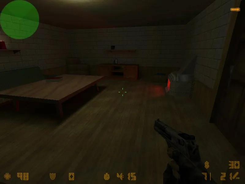 Скачать Карта de_darkrats для CS 1.6: баланс сторон, точки, .nav, оптимизация wpoly/epoly и настройка под сервер - Скриншот