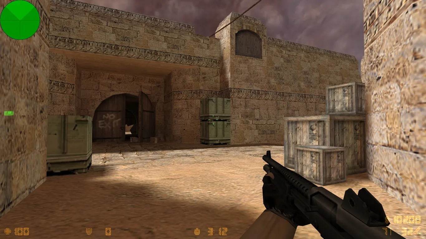 Карта de_hungun_dust2final для CS 1.6 - Тактическое преимущество — скриншот 7