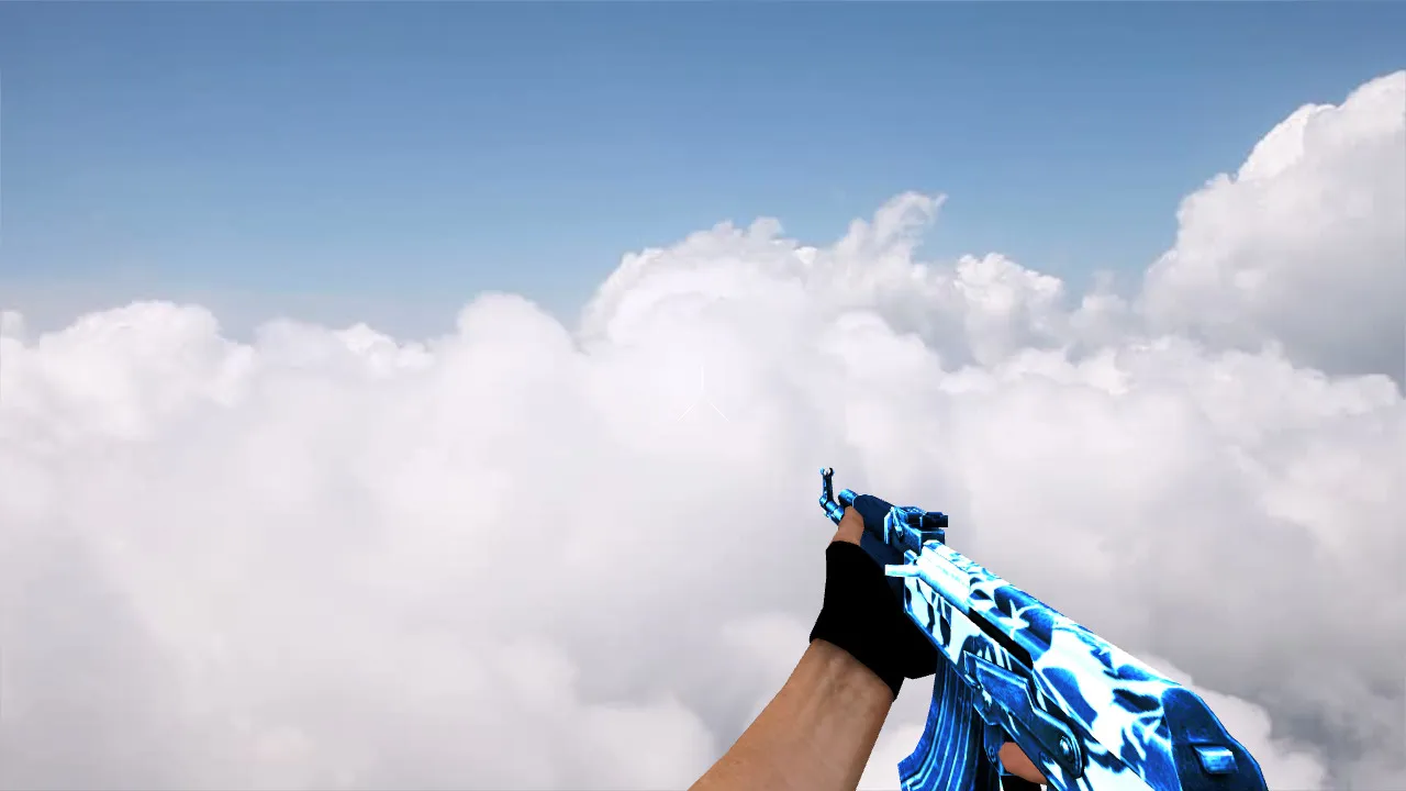 Скачать Модель «AK-47 Arctic» для CS 1.6 - Подробности и установка - Скриншот