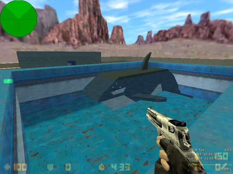 Скачать Карта «seaworld» для CS 1.6: Тактические возможности и оптимизация - Скриншот