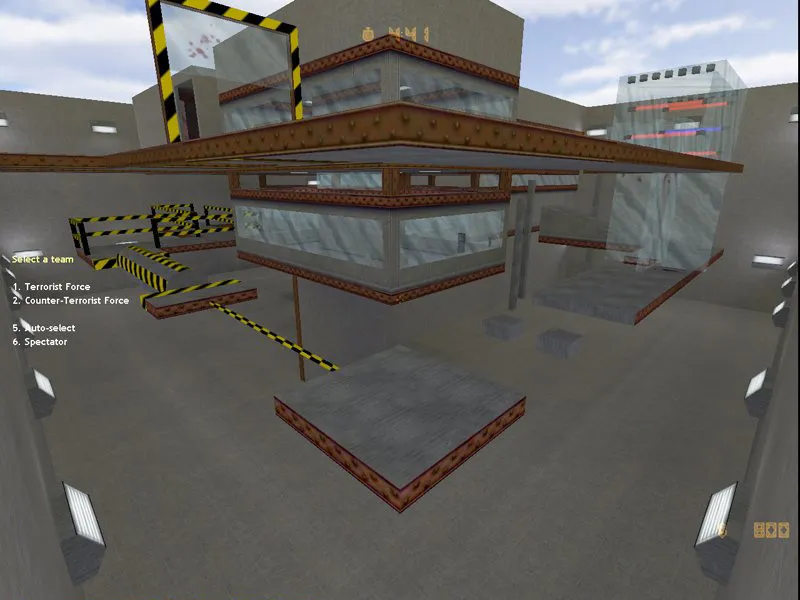 Скачать deathrun_mrch3ats для CS 1.6: карта deathrun, баланс сторон, точки и точки для ботов - Скриншот