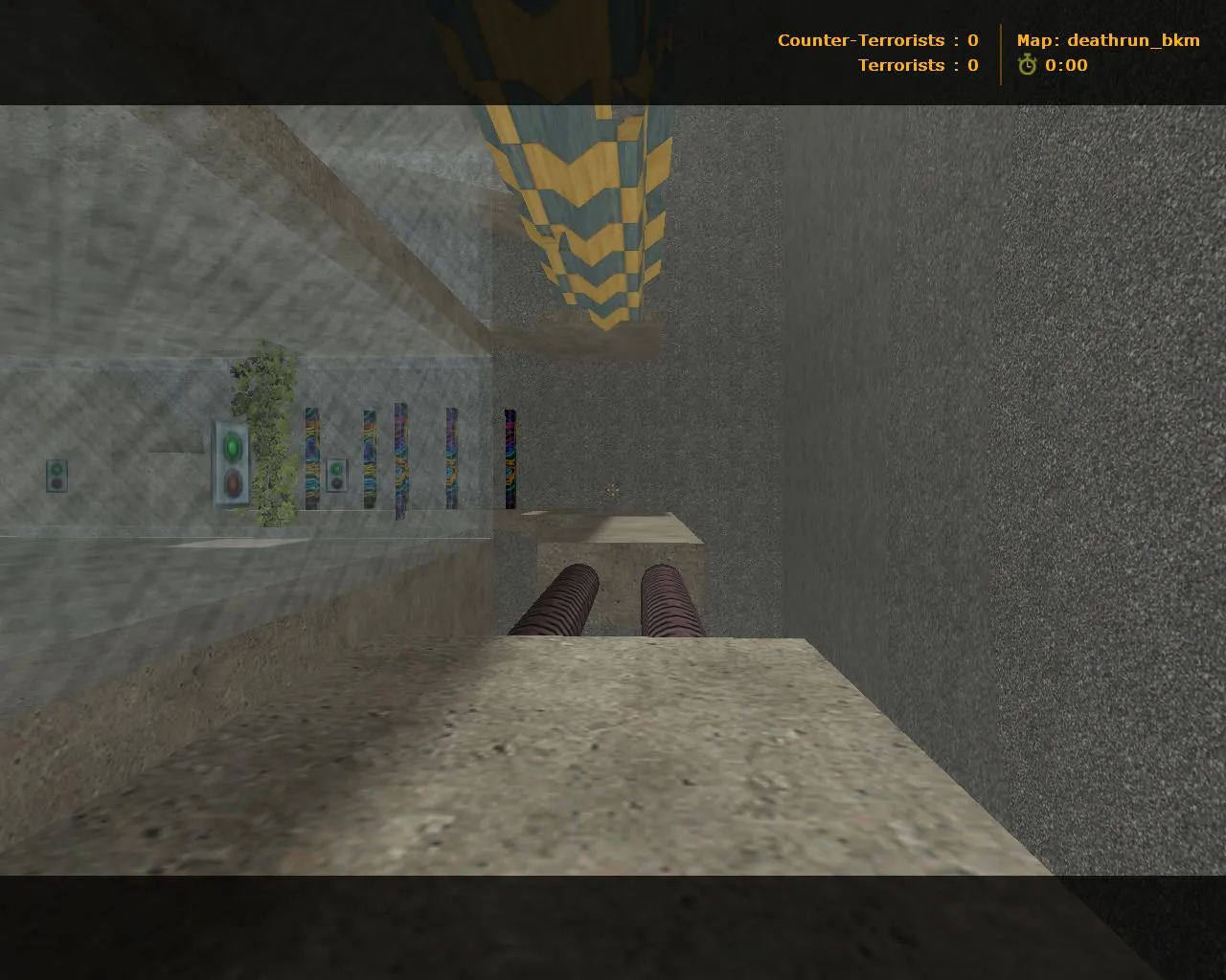 Скачать deathrun_bkm для CS 1.6 — тактика за спецов, точки, .nav и оптимизация карты - Скриншот