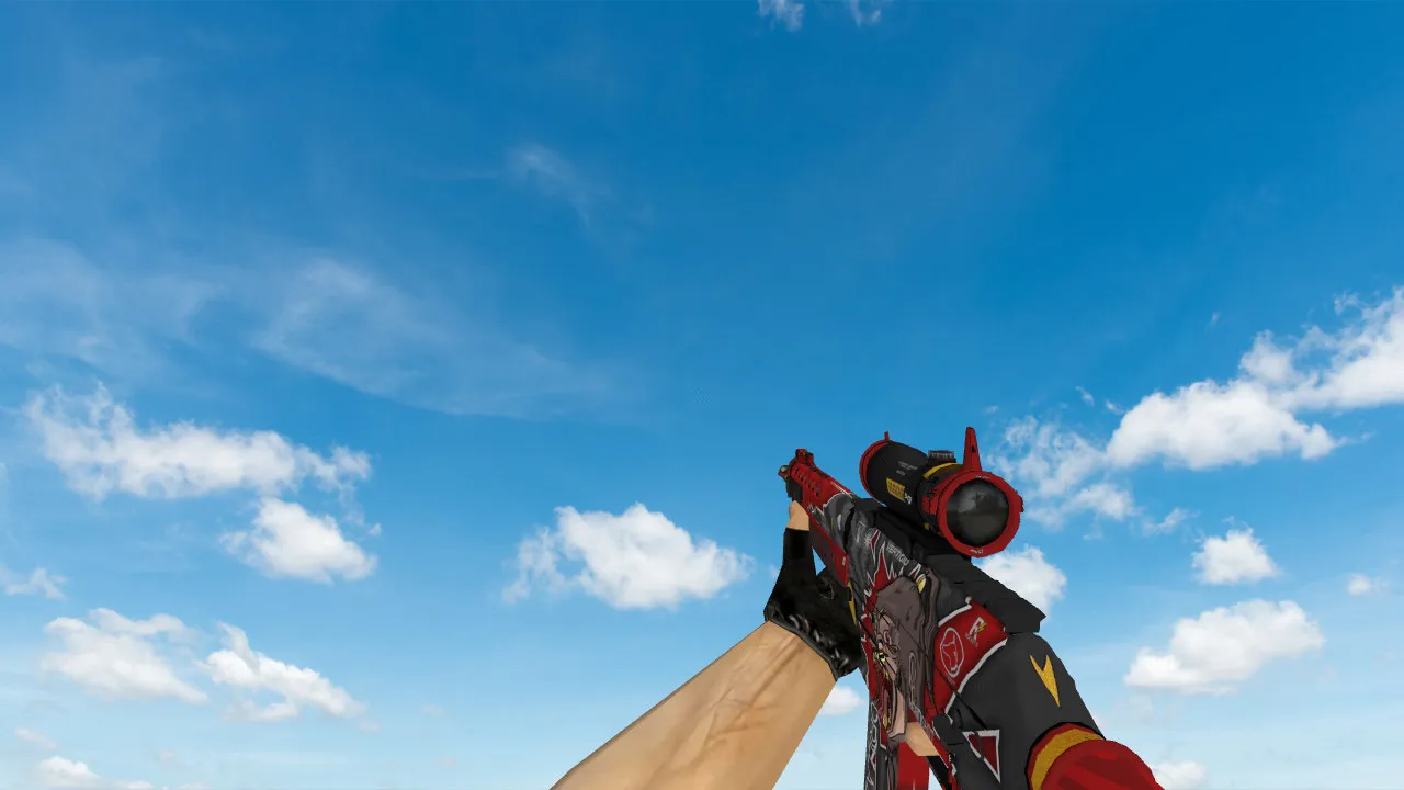 Скачать Модель SG 553 Beast Project для CS 1.6 - Уникальный стиль и качество - Скриншот