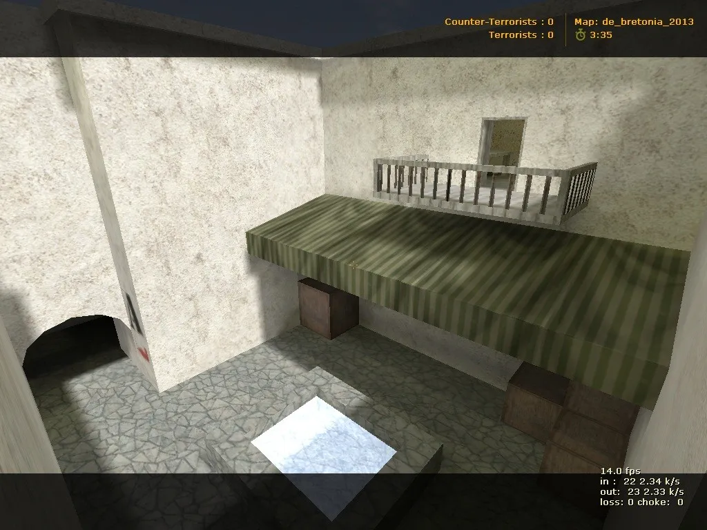 de_bretonia_2013 карта для CS 1.6: тактика, точки, .nav, оптимизация wpoly/epoly и советы по установке — скриншот 6