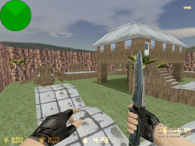 Скачать deathrun_friends для CS 1.6: карта deathrun, баланс сторон, точки, .nav и оптимизация - Скриншот