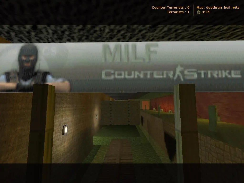 Скачать deathrun_hoil_wits — карта Deathrun для CS 1.6: баланс сторон, точки, .nav, оптимизация - Скриншот