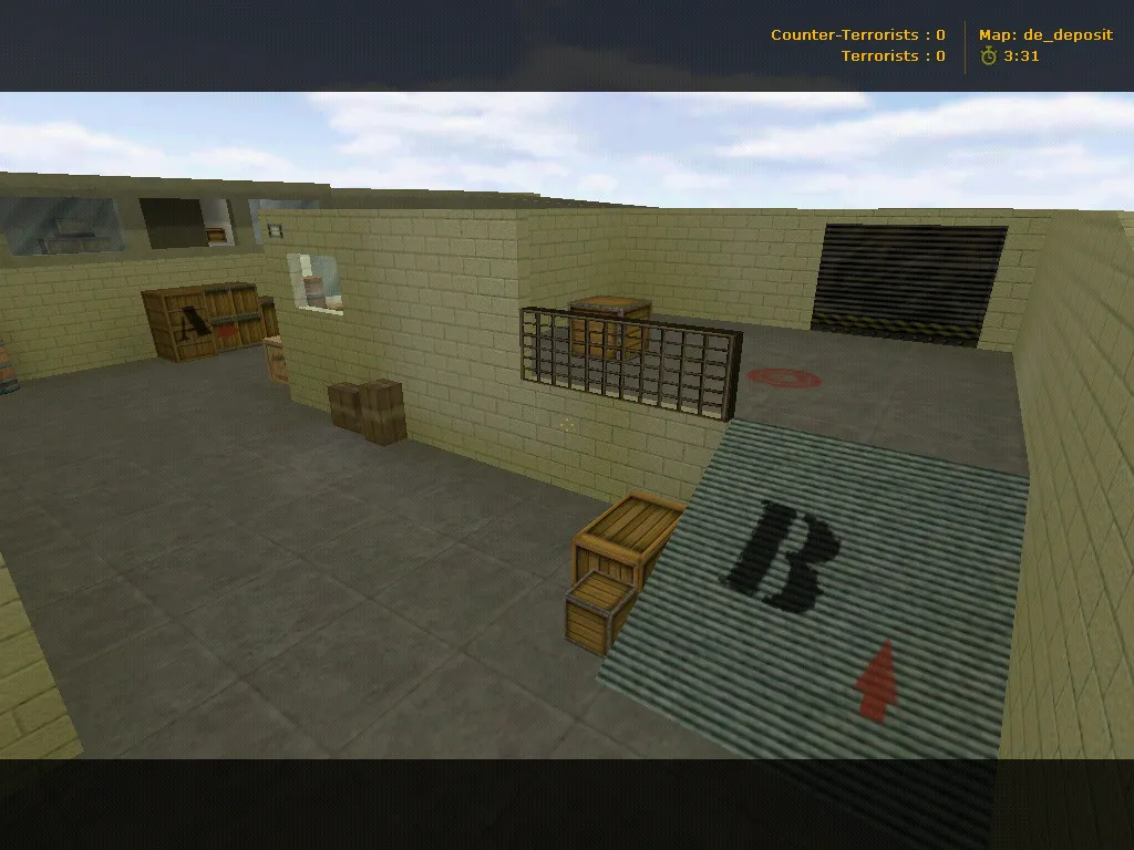 de_deposit для CS 1.6: точки, ротации, b-выходы и настройка для стабильного фпс — скриншот 6