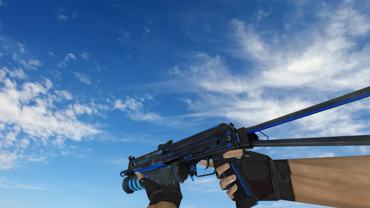 Скачать Модель «PP-19 Bizon Plasmax» для CS 1.6 - Уникальное оружие - Скриншот