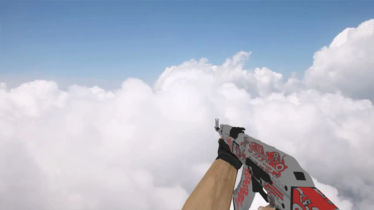 Скачать Модель АК-47 Gear для CS 1.6 - Оружие с уникальным дизайном - Скриншот