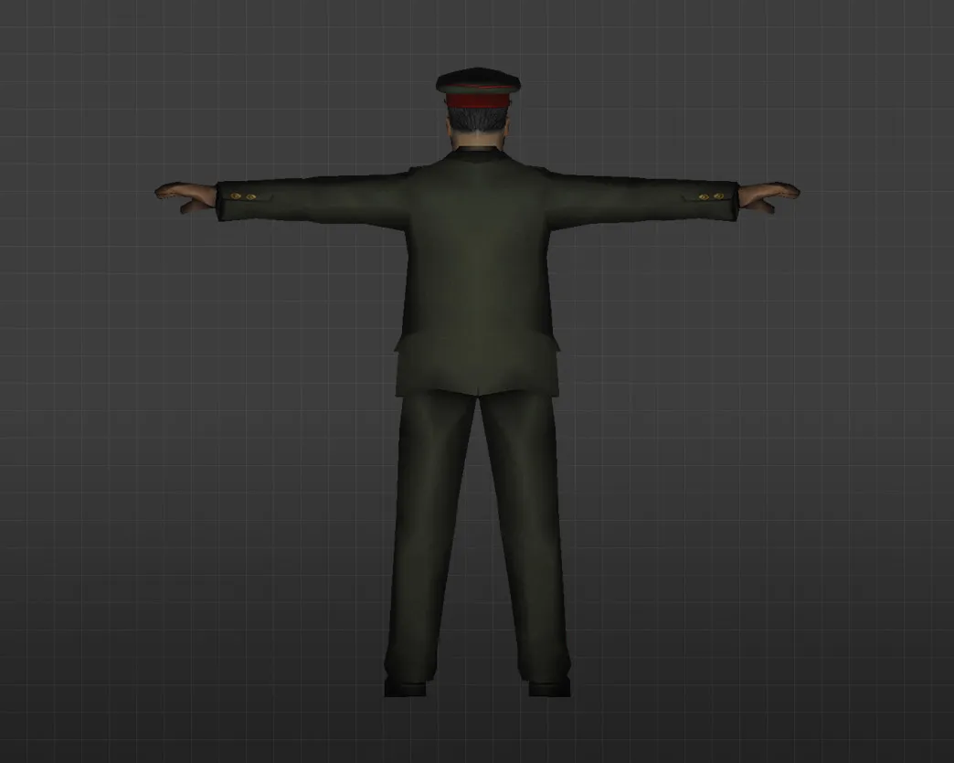Скачать Модель «Иосиф Сталин» для CS 1.6 - Уникальный скин для вашей игры - Скриншот