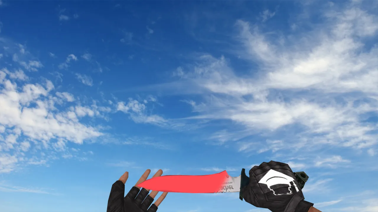 Скачать Модель «Knife 1000 Degree» (v_ / p_ / w_) для CS 1.6: звуки, анимация осмотра, качество текстур - Скриншот