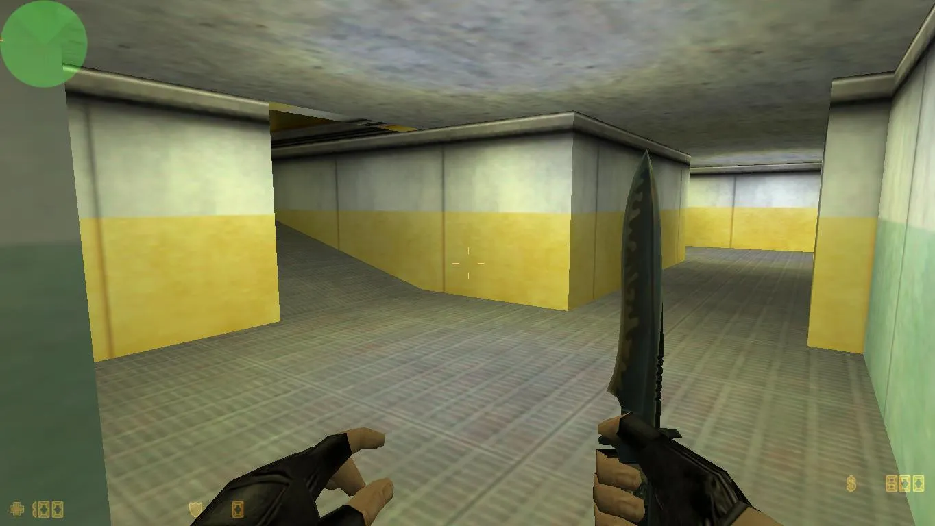 de_buster — карта для CS 1.6: точки, расклад по сторонам, бот .nav и оптимизация — скриншот 4