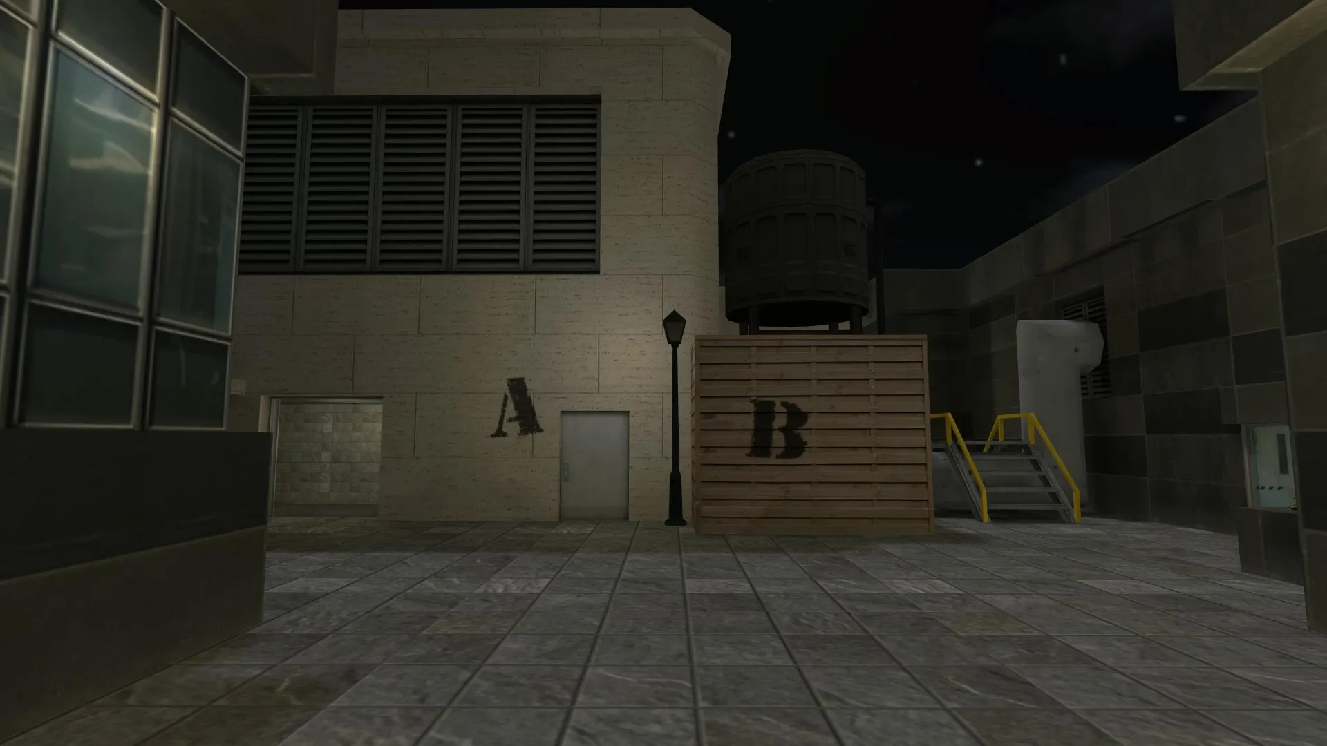 Карта de_skyscraper для Counter-Strike 1.6 – тактические особенности и советы — скриншот 6