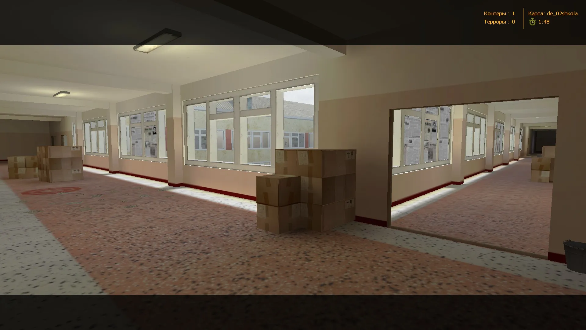de_02shkola для CS 1.6: баланс сторон, точки, .nav для ботов и настройки карты — скриншот 10